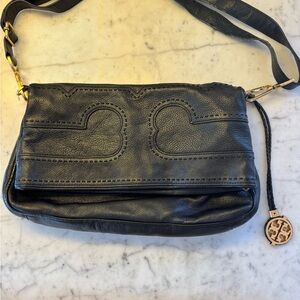 Chic Black Leather Shoulder Bag